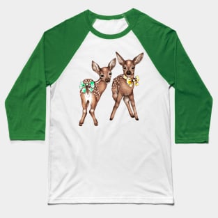 Red Deer Fawns Baseball T-Shirt